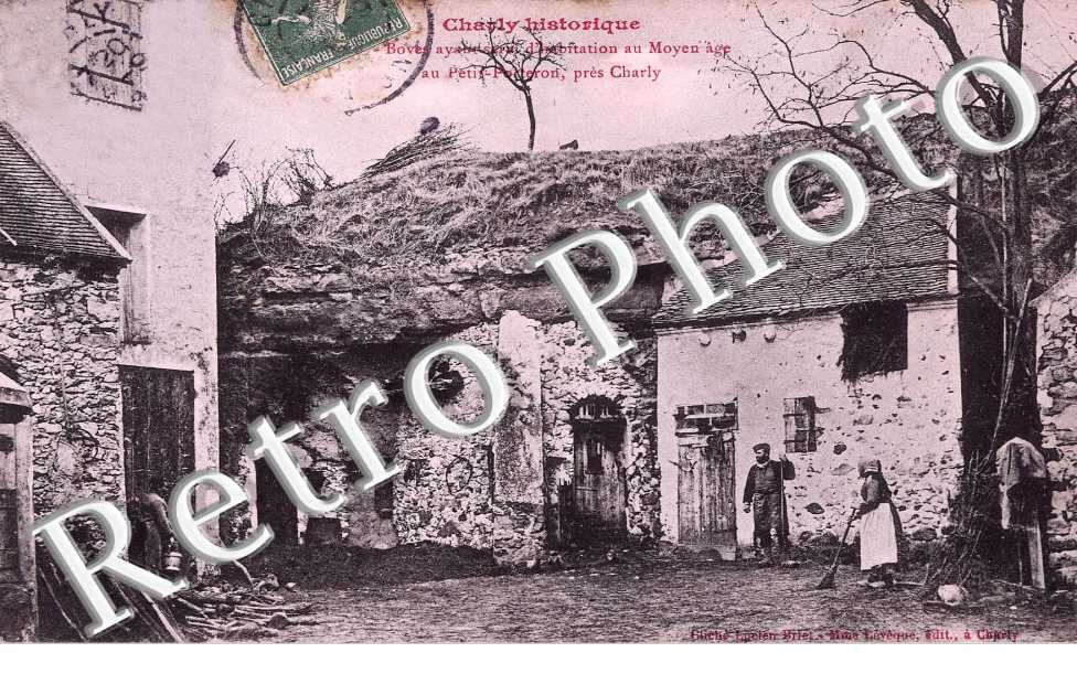 Boves ayant servi d'habitation au Moyen-Age au Petit-Porteon