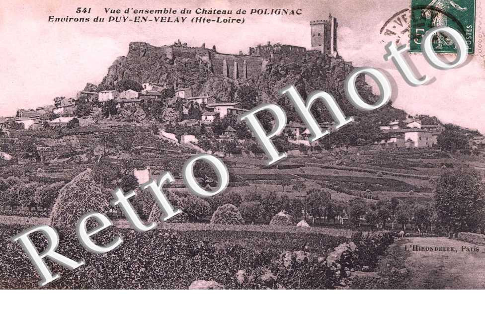 vue d'ensemble du chateau de Polignac