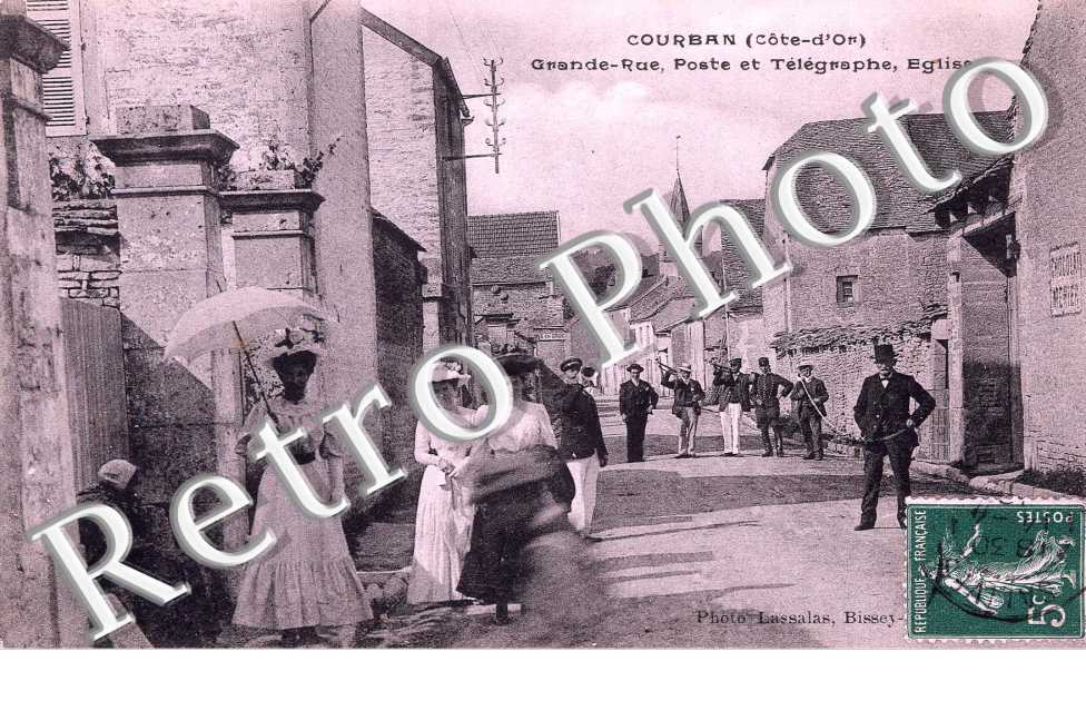 Grande Rue, Poste, telegraphe et Eglise