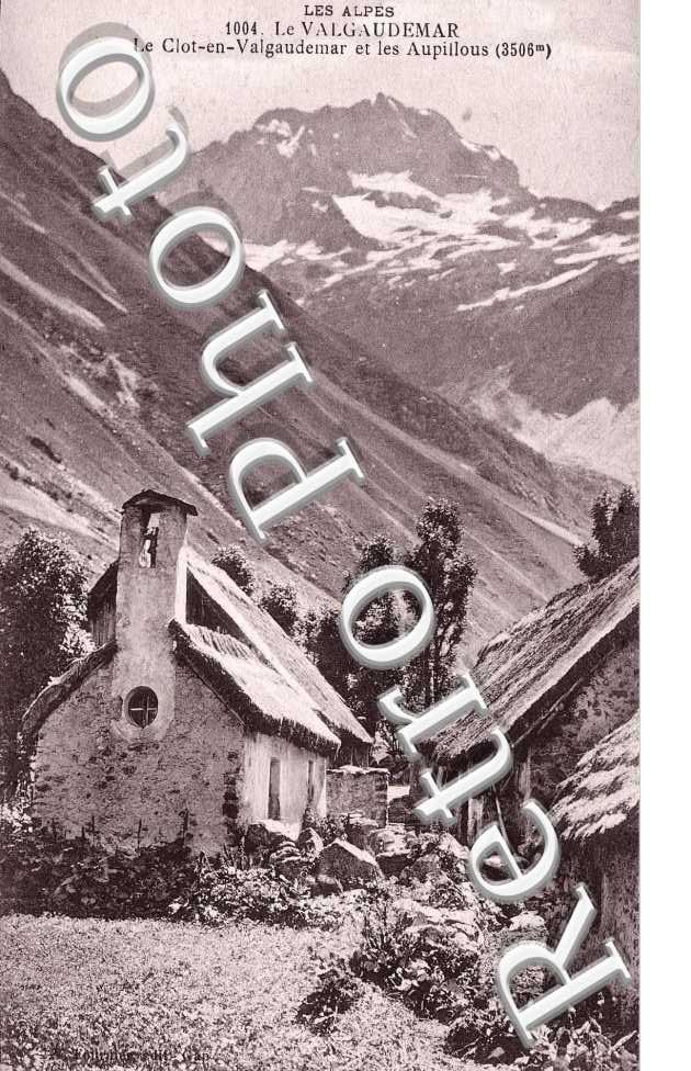 Le Col en Valgaudemar et les Aupillons