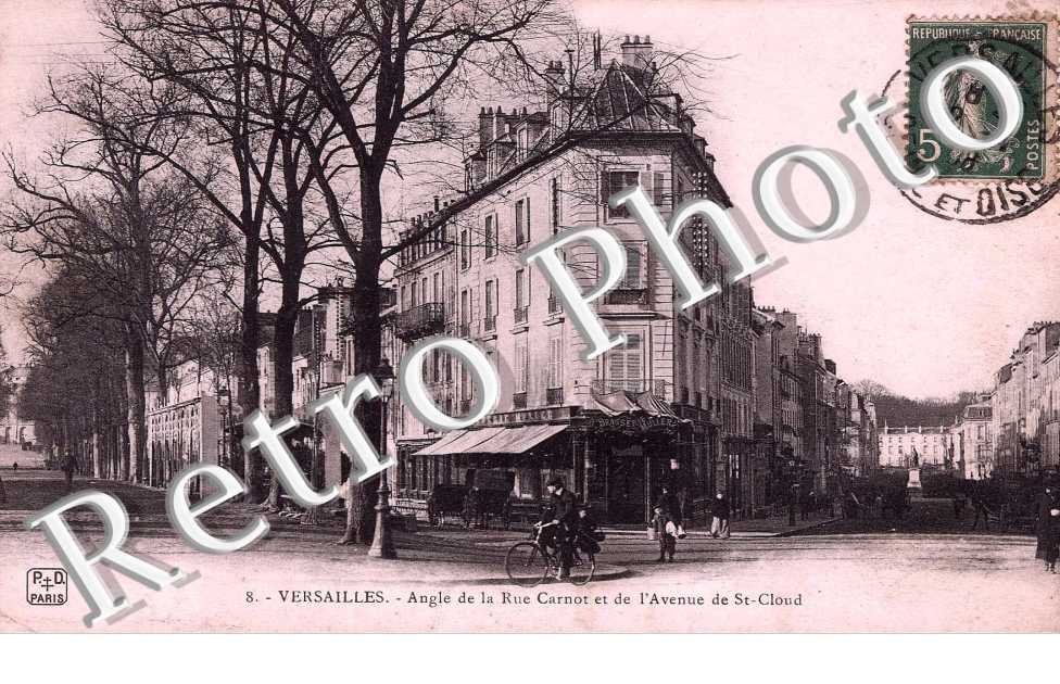 Angle de la Rue Carnot et de l'Avenue de St Cloud