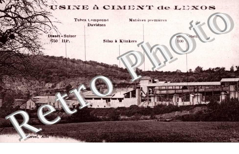 Usine a ciment de Lexos
