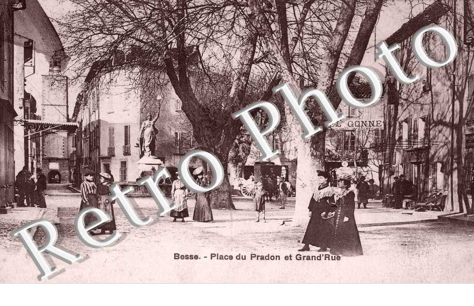 Place du Pradon et grand'rue