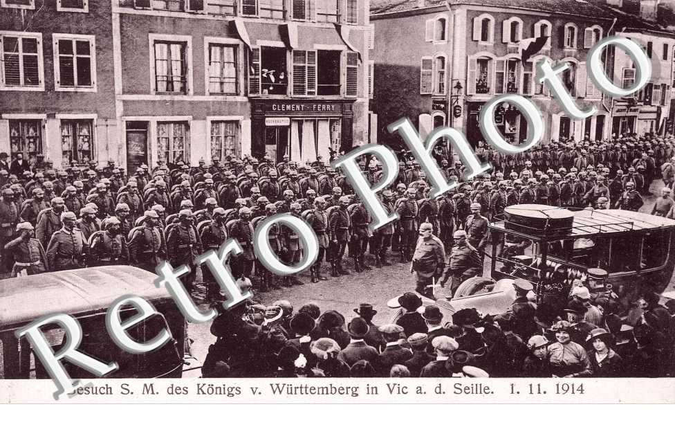Besuch S. M. des Konigs v. Wurttemberg 1.11.1914