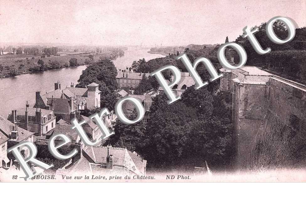 VUE SUR LA LOIRE PRISE DU CHATEAU