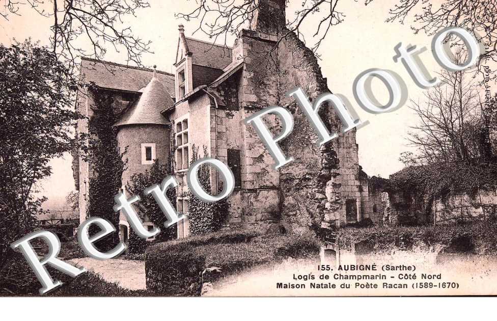 Logis de Champmarin - Maison du poete Racan (1589-1670)