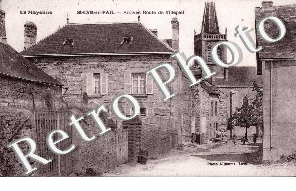 Arrivee route de Villepail