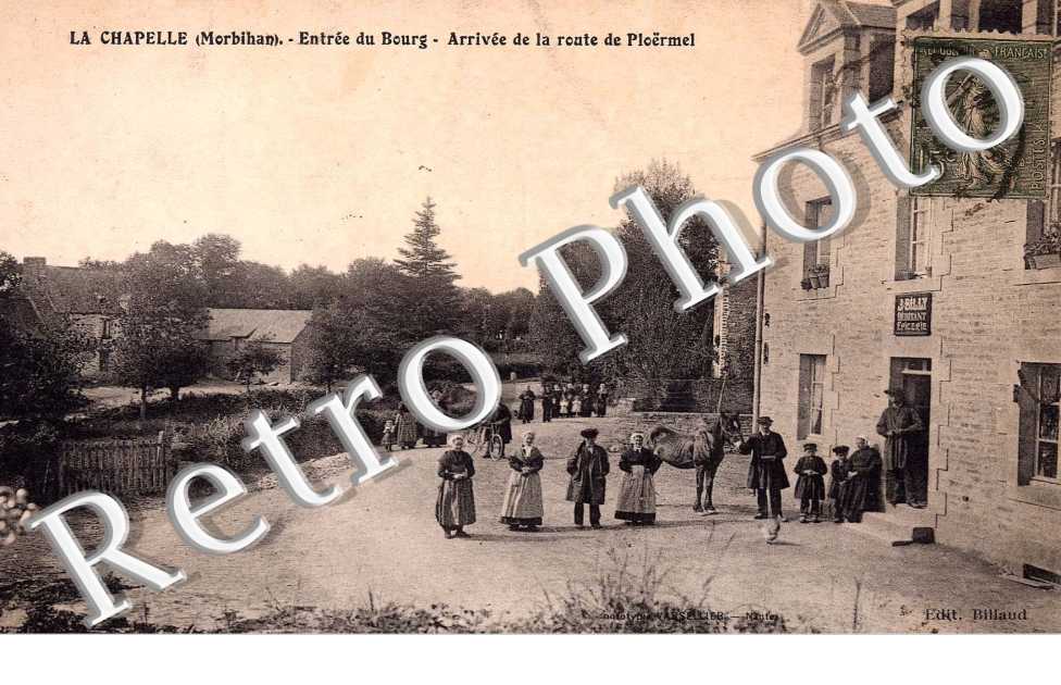 ARRIVEE DE LA ROUTE DE PLOEMEL