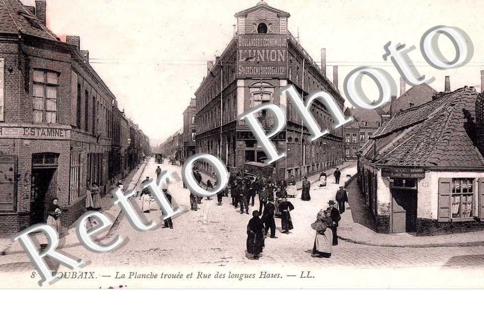 La Planche Trouée et rue des Longues Haies