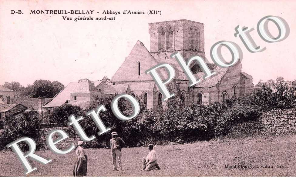 abbaye Asniere - vue generale nord est