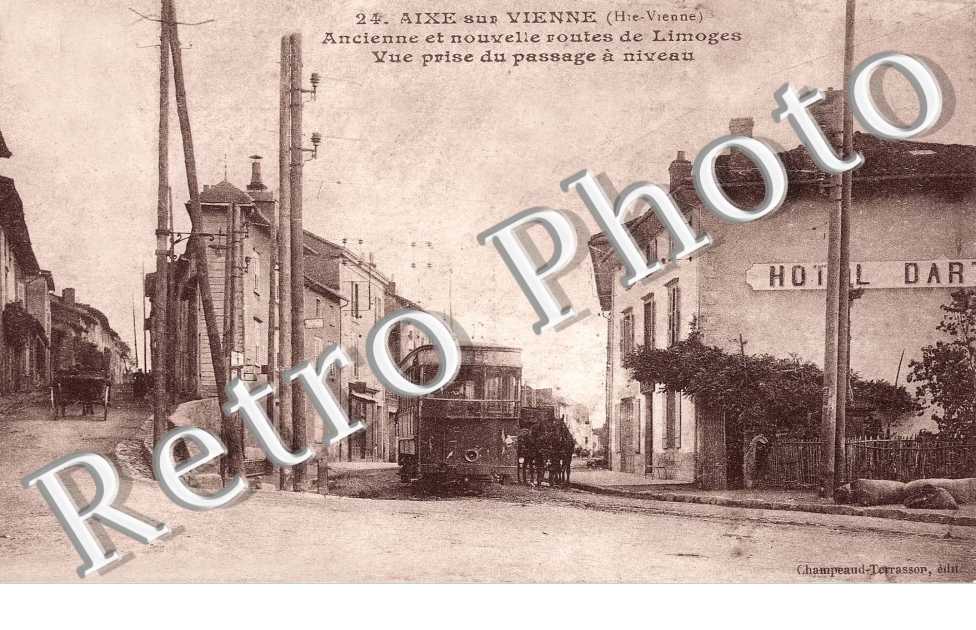 Ancienne et nouvelle route de Limoges
