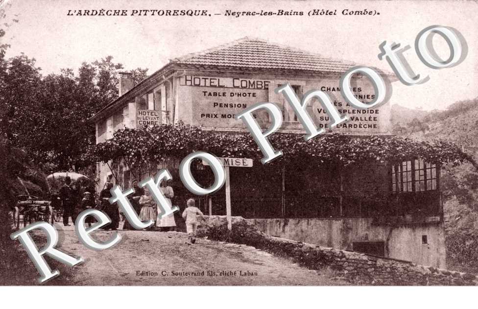 Neyrac les Bains - Hotel Combe