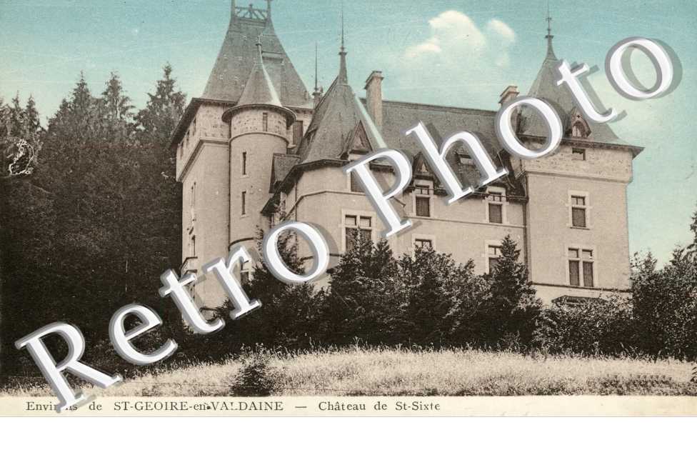 le chateau de Saint Sixte