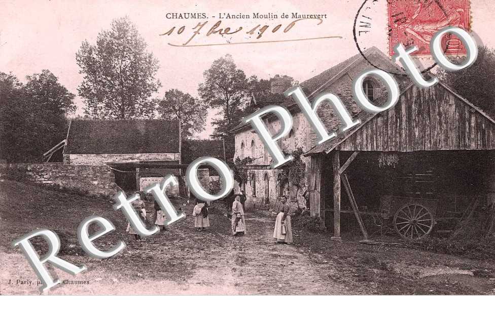 L'ancien moulin de Maurevert