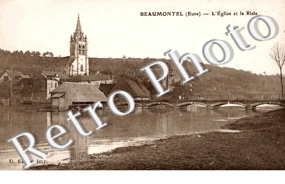 L'eglise et la Risle