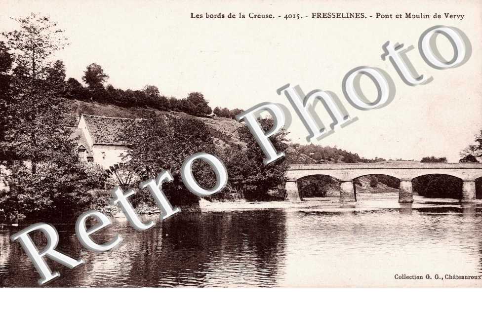 Pont et moulin de Vervy