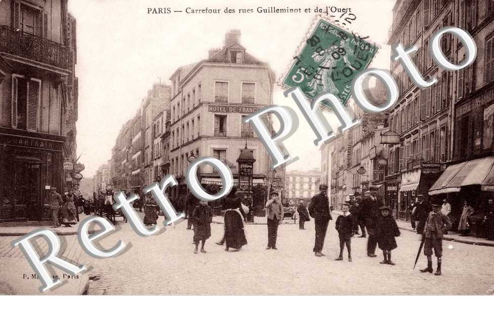 Carrefour des rues Guilleminot et de l'ouest