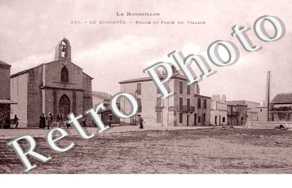 eglise et place du village