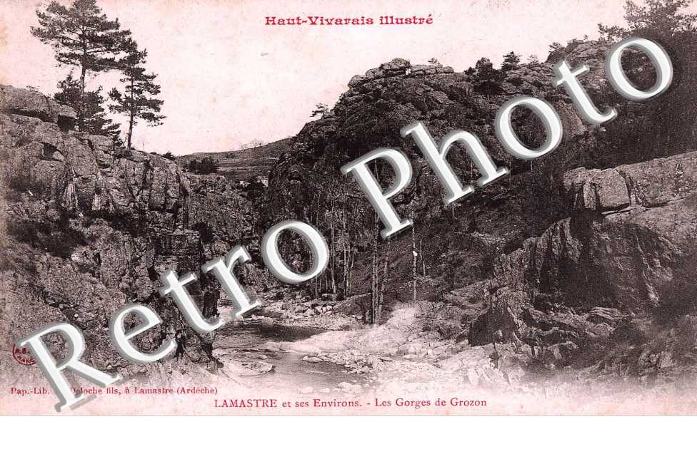 les gorges de Grozon