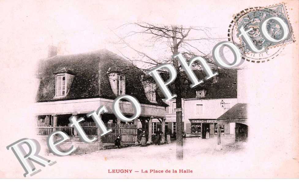 la place de la halle - 1905