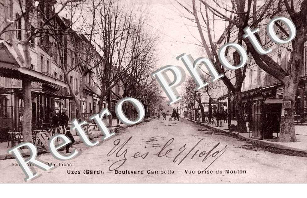 boulevard gambetta - vue prise du mouton