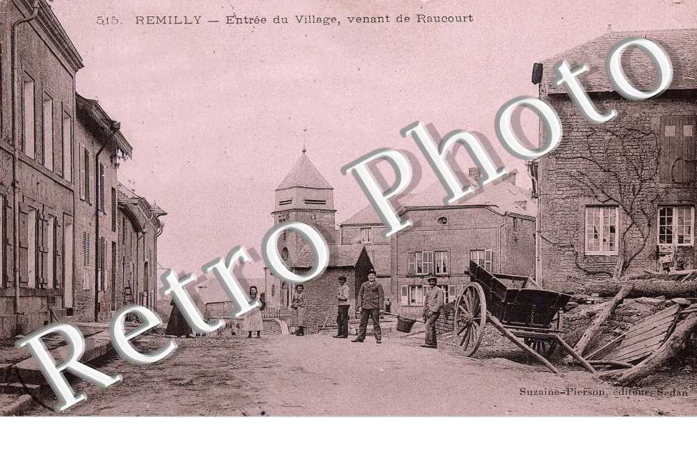 entree du village venant de Raucourt