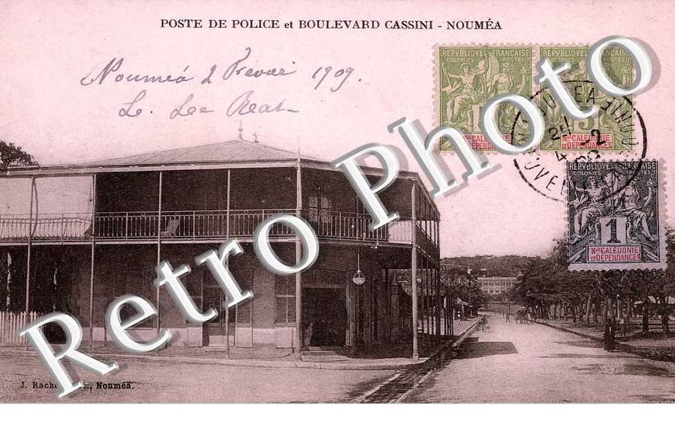 Poste de Police et Boulevard Cassini