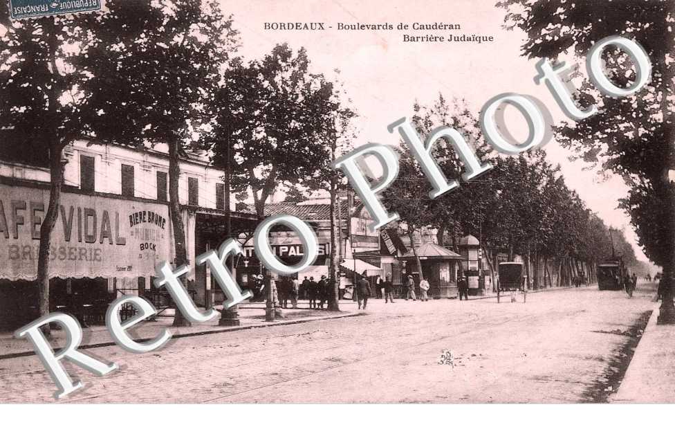 Boulevards de Cauderan barriere Judaique