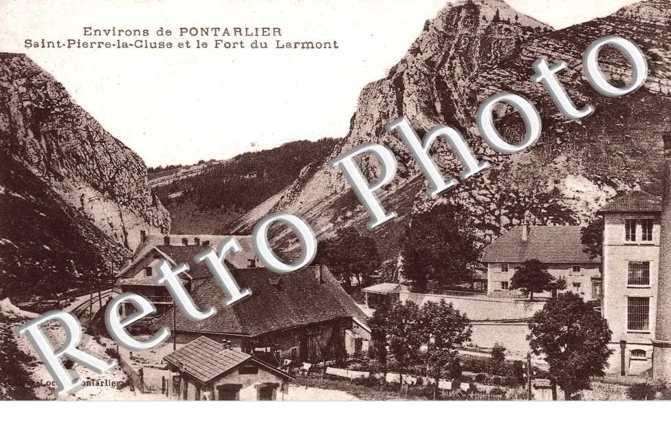 Saint Pierre la Cluse et le fort du Larmont