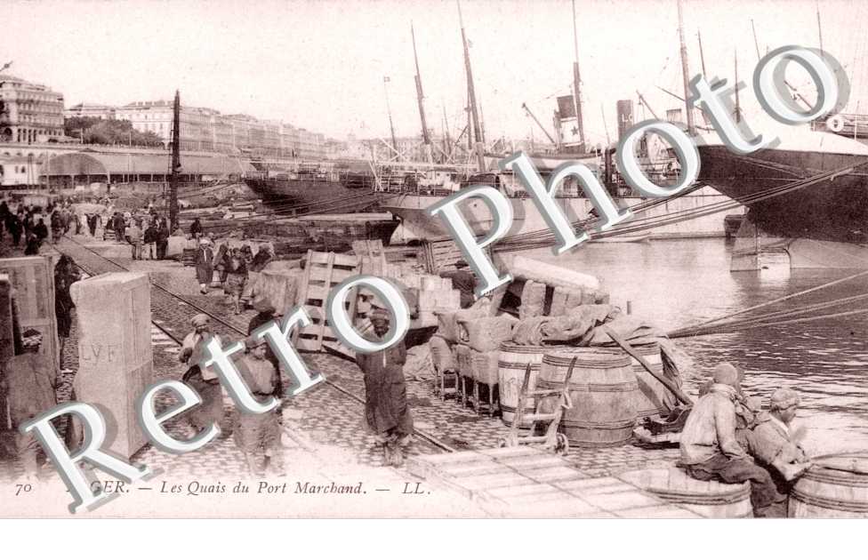 Les quais du port marchand