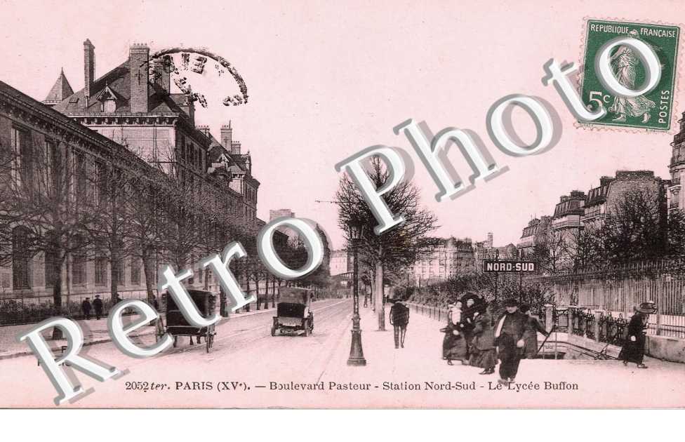 Le Lycee Buffon et Boulevard Pasteur