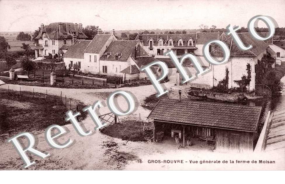 vue generale de la ferme de Moisan