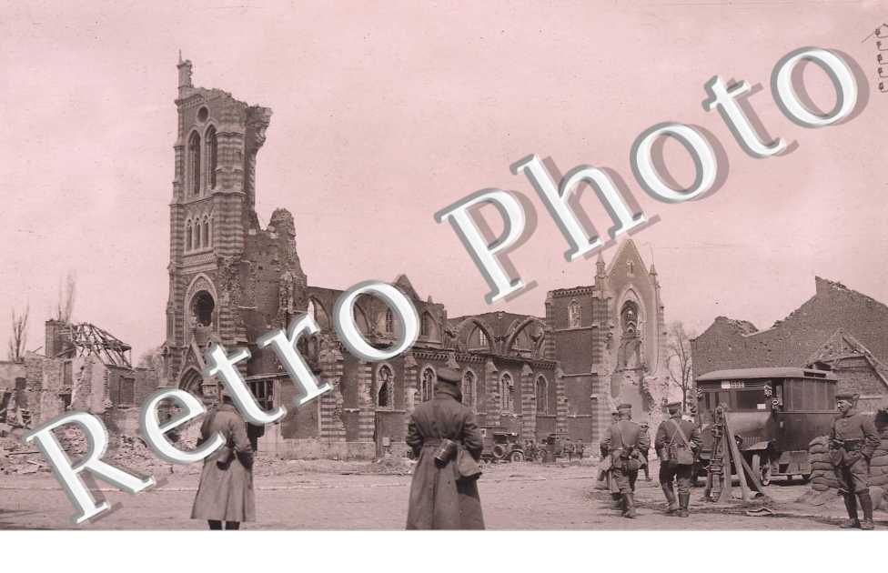 l'Eglise en ruines