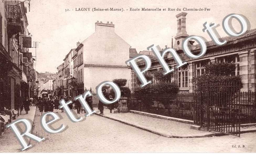 RUE CHEMIN DE FER ECOLE MATERNELLE