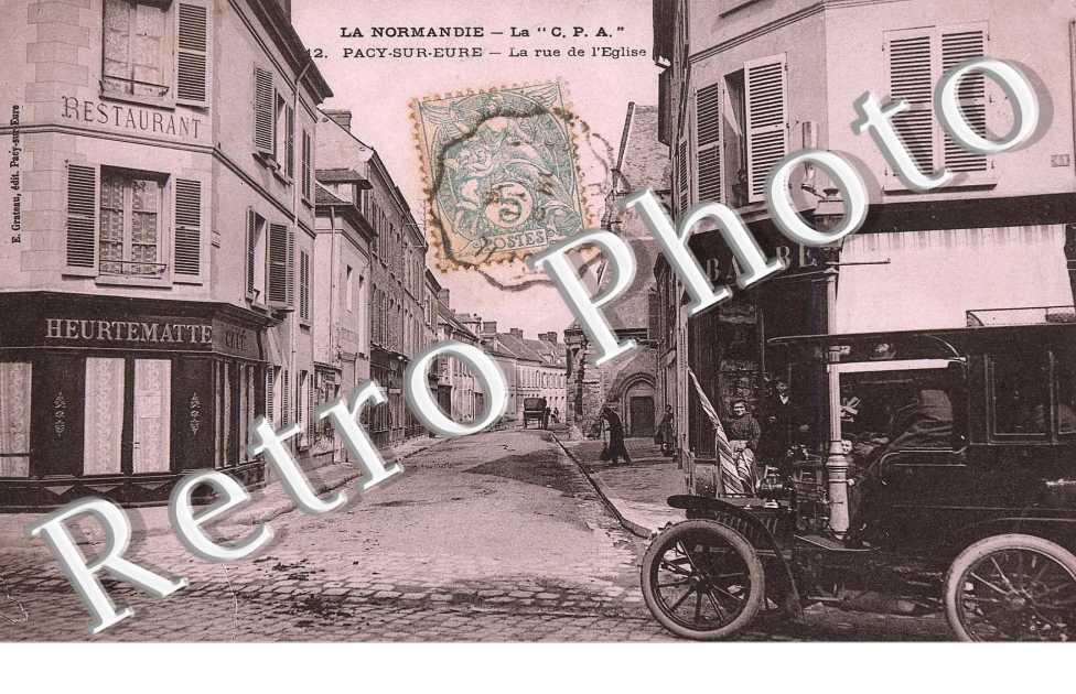 LA RUE DE L'EGLISE