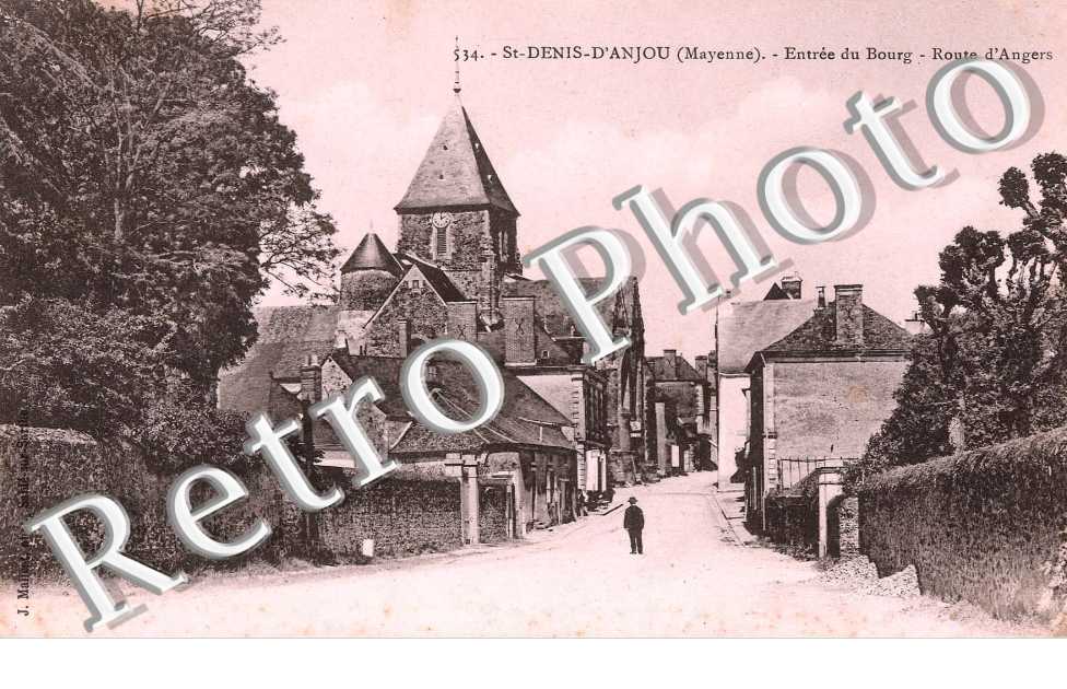 Entrée du Bourg route d'Angers