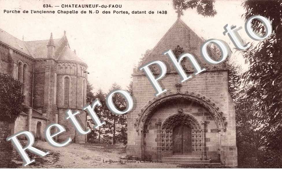 Porche de l'ancienne chapelle de Notre-Dame des portes