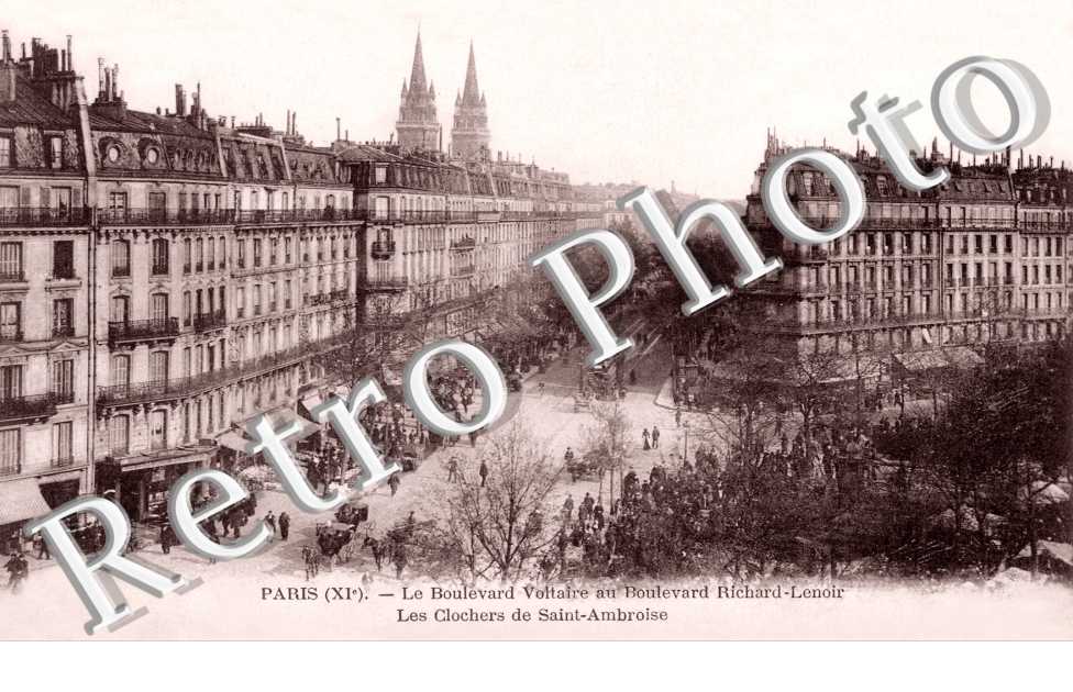 le boulevard Voltaire