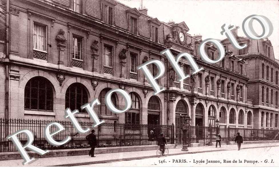 Lycee Janson de Sailly, 106 Rue de la Pompe