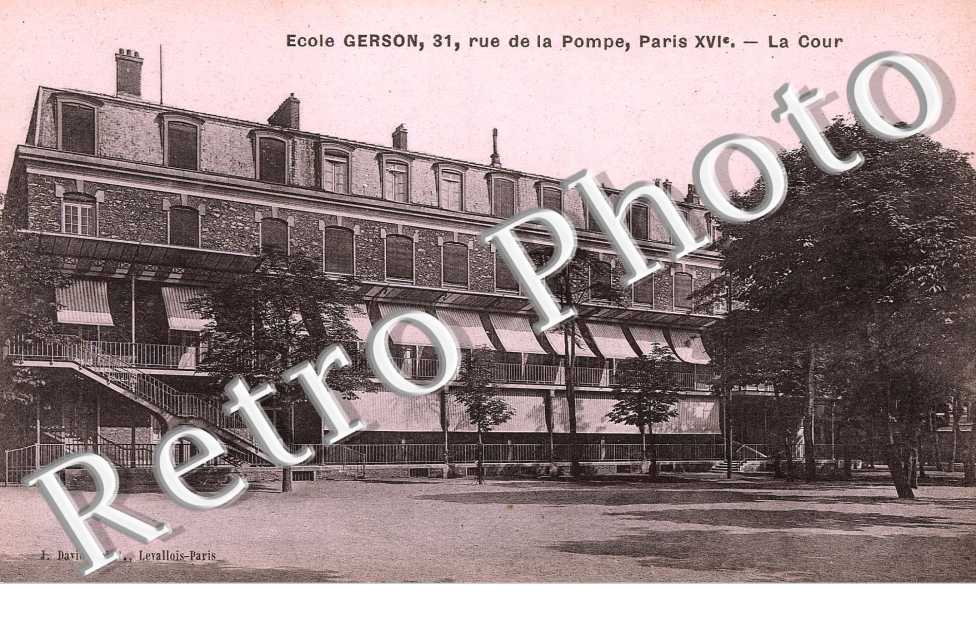 Ecole Gerson, Rue de la Pompe