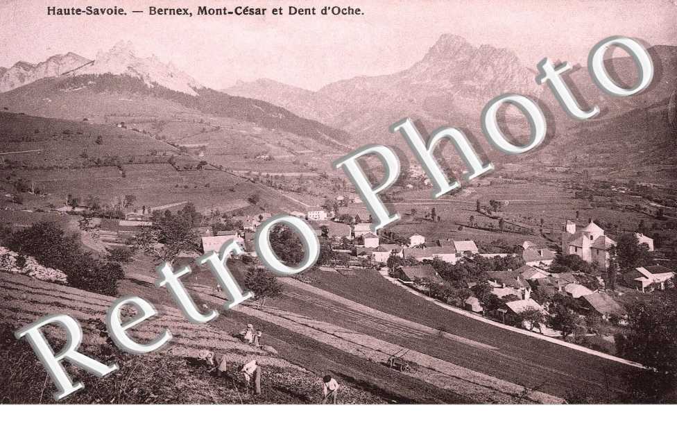 Mont Cesar et la Dent d'Oche