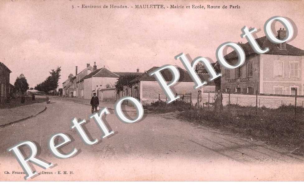 Mairie et Ecole, Route de Paris