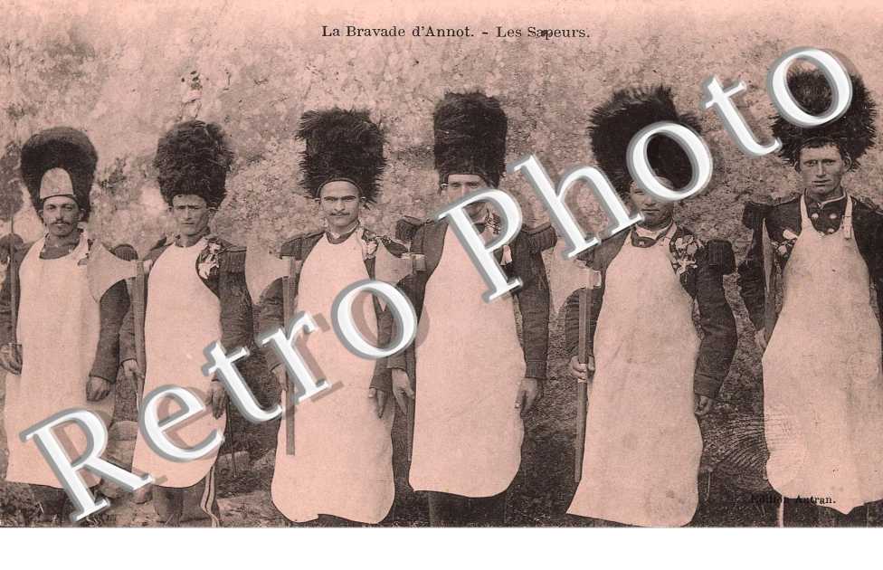 La Bravade d'Annot Les sapeurs