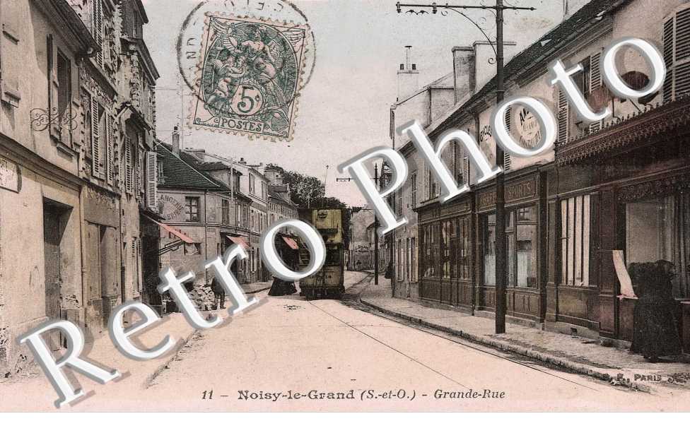 La grande rue- tramway (couleur)
