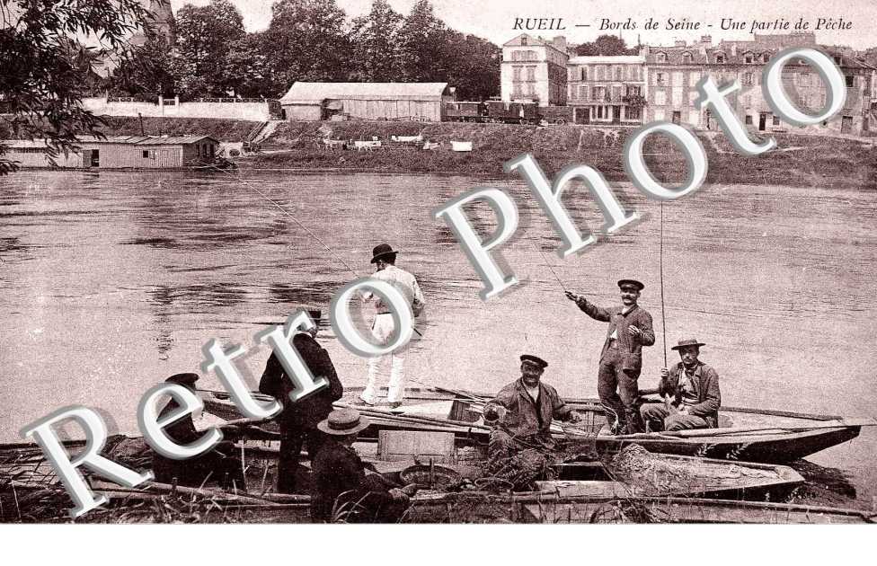 Bords de la Seine - Une partie de peche (sport)