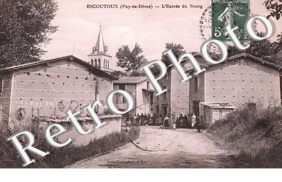 l'entree du bourg