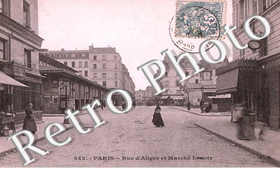 Rue d'Aligre et Marche Lenoir