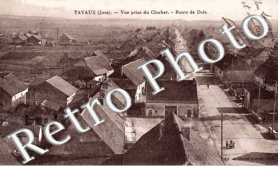 VUE PRISE DU CLOCHER RTE DE DOLE