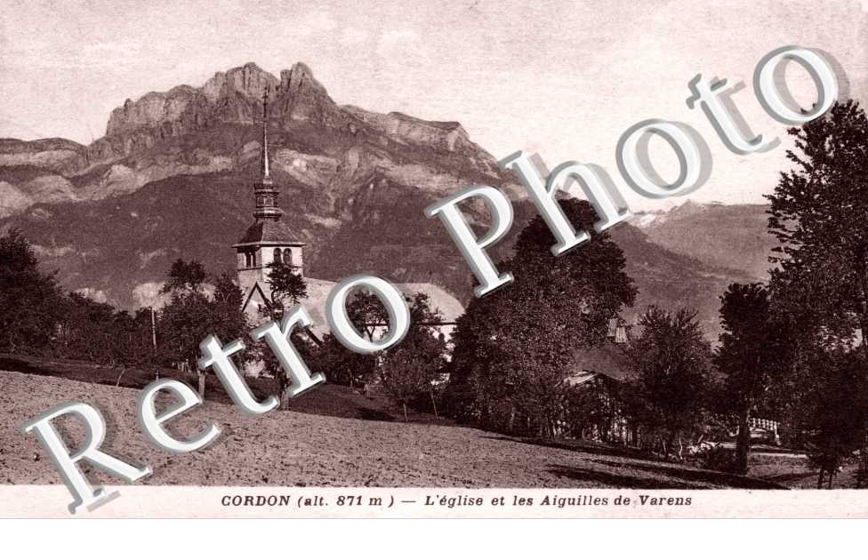 L'Eglise et les Aiguilles de Varens