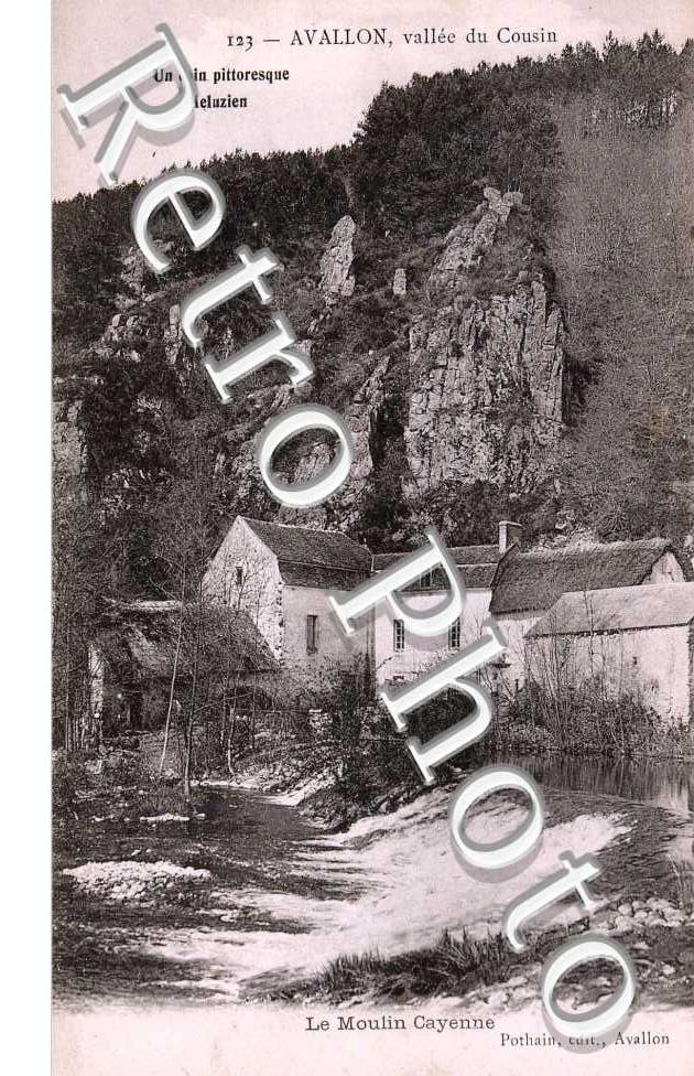 Vallee du Cousin Un coin pittoresque Meluzien